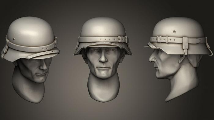 Military figurines (STKW_0457) 3D model for CNC machine